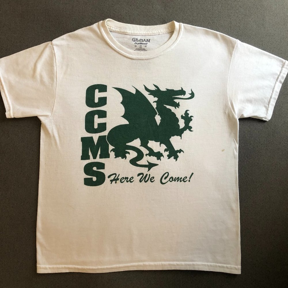 Graduation Tee, Green Decal